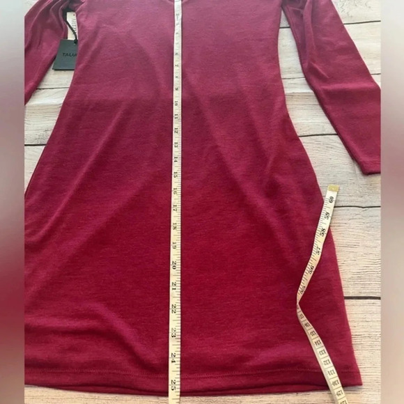 TALULA-ARITZIA V-Neck Womens Raspberry‎ Color Dress - Picture 11 of 13